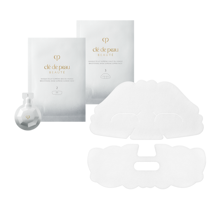 clé de peau BEAUTÉ コンセントレートシートマスク 6セット Cle de Peau Beaute Brightening Mask Treatment Supreme, 6 sets