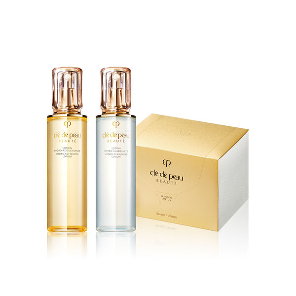 Lotion And Cotton Bundle Cle De Peau Beaute