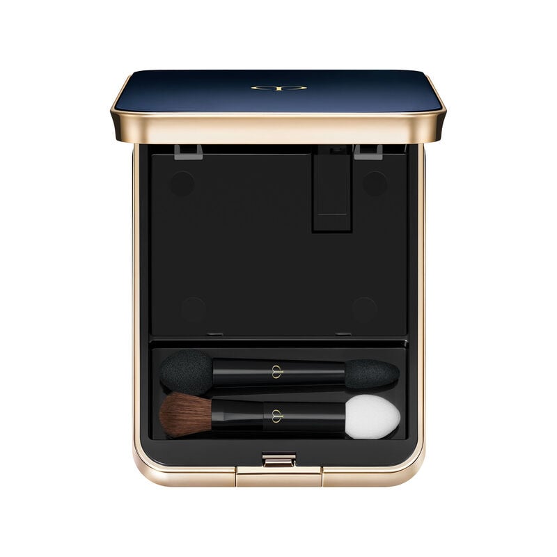 Clé De Peau Beauté Eye Color Quad Case & Applicators In Black