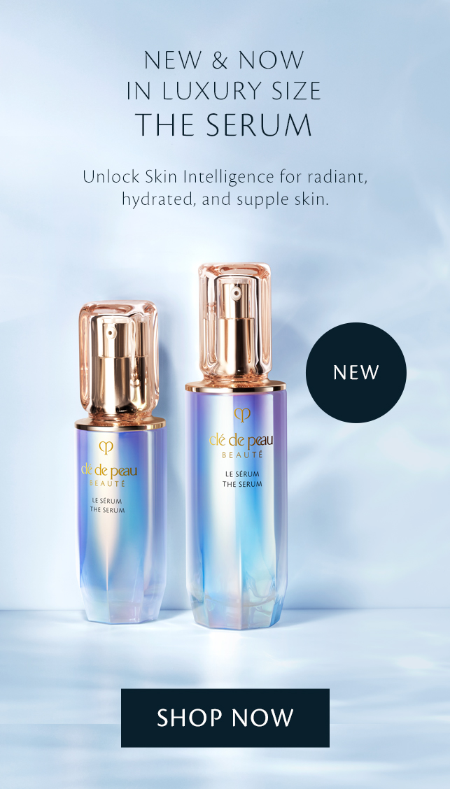 The Serum. Unlock skin intelligence for radiant, hydrated, and supple skin.