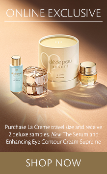 La Creme Travel Bonus. Shop now.