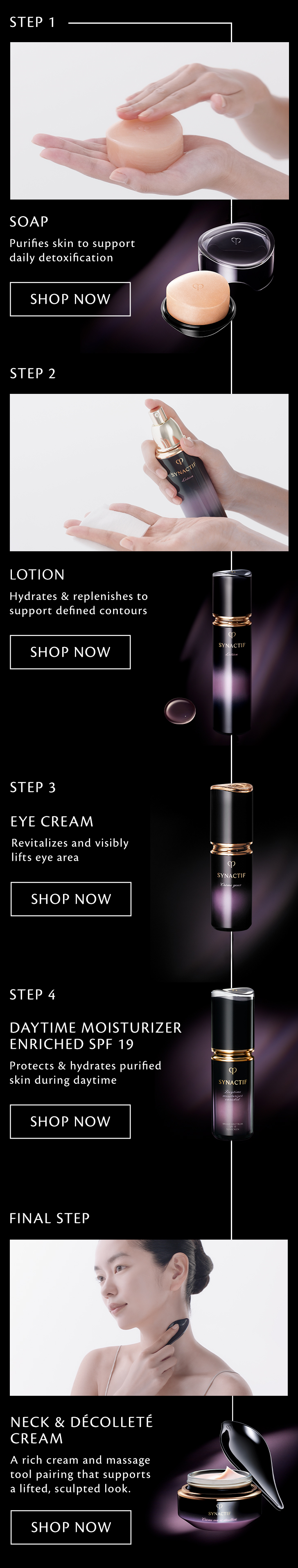 Synactif day regimen products