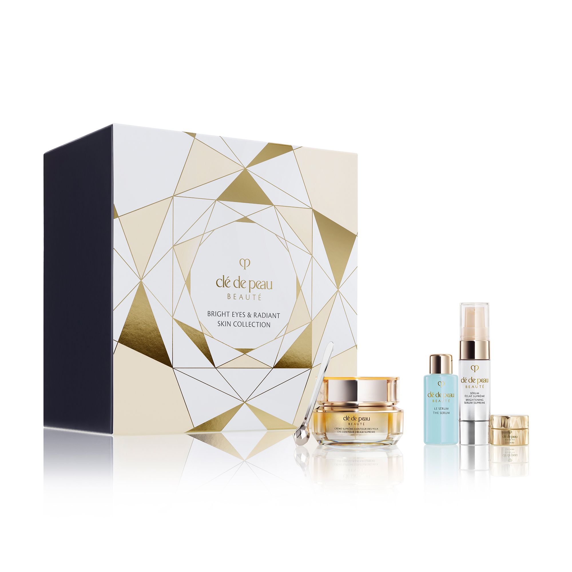 口紅 CLEDE PEAU BEAUTE SET Bright Eyes & Radiant Skin Collection ($445 Value) | Clé de